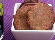 Biscuits apéritif farine chataigne (sans gluten)