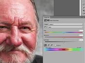 Retouche peau éclatante