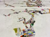 Square Milles" Maravillas Cartographier Brooklyn partir ordures ville Carto