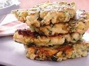 Galettes courgettes fromage brebis