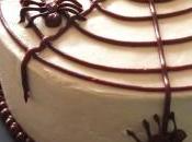 Layer Cake Araignée tout chocolat pour Halloween