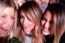 Fergie concert Kaney West entre filles avec Khloe Kardashian