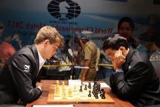 Echecs : Anand  - Carlsen en Direct à 10h30