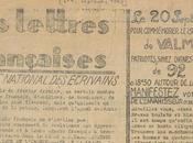 Numérisation premiers numéros Lettres Françaises
