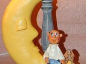 Lampe chevet avec lune p'tit gars