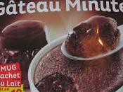 Test gâteau minute (mug cake) Ancel