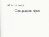 Cent quarante signes, d'Alain Veinstein
