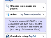 Cydia Mobile Substrate compatible avec tous appareils