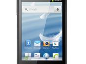 Ascend Y220 smartphone entrée gamme