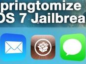 Jailbreak Springtomize iPhone...
