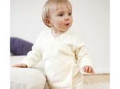Textile blanc pour bébé