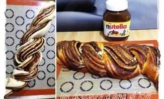Torsade briochée au Nutella