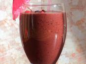 Smoothie double chocolat& fruits rouges jours, smoothies}