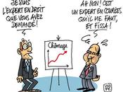 Hollande courbe chômage