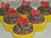 Cupcakes Choc'Amour (Oréo, chocolat gingembre) Spécial Saint-Valentin