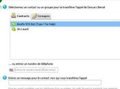 Skype permet transfert d’appels