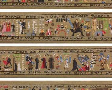Il brode une tapisserie de Bayeux version Star Wars de 9 mètres de long