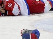 Russie pleure équipe hockey glace
