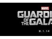 "Les Gardiens Galaxie" présentent Groot, Gamora, Drax Star-Lord.