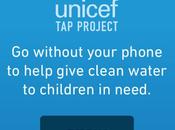 Votre téléphone peut aider donner l'eau potable enfant dans besoin