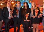 Trophées «Alsace, Terre Jeunes Talents» 2013 remise chèques cinq jeunes talents dans territoires