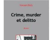 Crime, murder delitto
