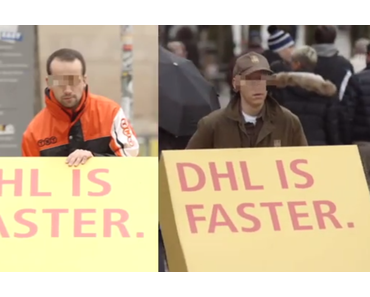 DHL piège ses concurrents avec un stratagème très ingénieux