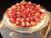 Tarte fraises crème d'amandes pâtissière