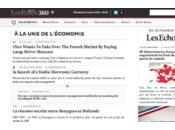 Echos 360, nouveau site curation l'actualité économique