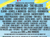 Justin Timberlake tête d'affiche Festival (UK)!