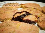 Fruits déguisés foie gras poché