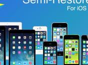 Semi-Restore prendre charge l'iOS utilisateurs Windows