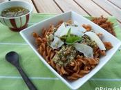 Torsades haricots rouges Priméal, pesto basilic amandes