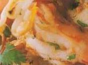 Crevettes sautées coriandre germes soja