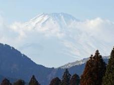Mont Fuji, sous neige