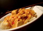 Thon crevettes piment, recette asiatique
