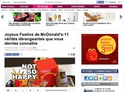 FAIL publicitaire McDonald’s Joyeux Festins