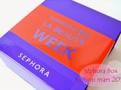 [Box] Beauty Week, nouvelle Séphora Mars 2014