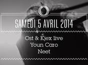 places Kjex (live), Youn Caro Neet Badaboum (Paris)