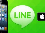 messagerie instantanée Line iPhone totalise quelque millions clients