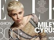 Incroyable Miley Cyrus habillée tête pieds pour magazine Elle