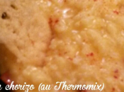 Risotto chorizo Thermomix) chips parmesan