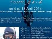 Pedro Carbonell Tour 2014 dates.