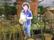 avril 2014: Udonthani, Exposition l’agriculture biologique.