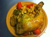 recette couscous poulet legumes marocain sauté