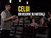 Tous types d’emmerdeurs dans salle cinéma