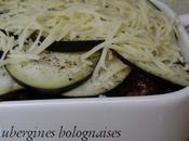 Gratin d'aubergines bolognaise