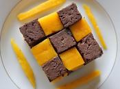 Damier mangue-chocolat fabrication tofu maison)