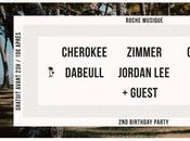 Roche Musique Cherokee, Zimmer, Dabeull, Cézaire, Jordan Lee, Entek Guest Wanderlust Paris (2×2 places gagner)