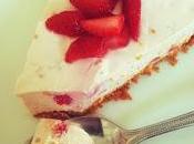 Cheesecake sans cuisson yogourt grec fraise